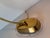 Metal Vintage Brass Mussel Shell Table Lamp With Lucite Base For Sale - Image 7 of 11