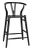 NOIR Zola Counter Stool, Charcoal Black For Sale - Image 9 of 9