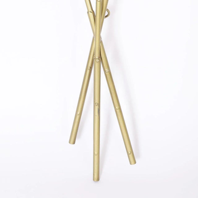 Metal Mid-Century Banana Leaf Wall Sculpture For Sale - Image 7 of 11