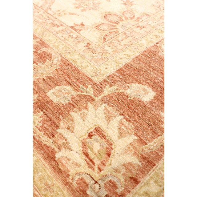 Traditional Pasargad Home Ferehan Beige Wool Area Rug, 9' 1'' X 12' 0'' For Sale - Image 3 of 6