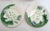 Ceramic Antique Asparagus Plates in Salins Earthenware, 1890s, Set of 8 For Sale - Image 7 of 16