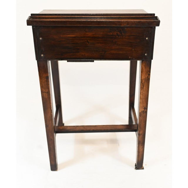 Victorian Mahogany Childrens School Desk, 1890s For Sale - Image 5 of 6