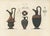 Albert Genick, Greek Jugs with Classical & Winged Figures, 1883, Lithograph For Sale - Image 6 of 12