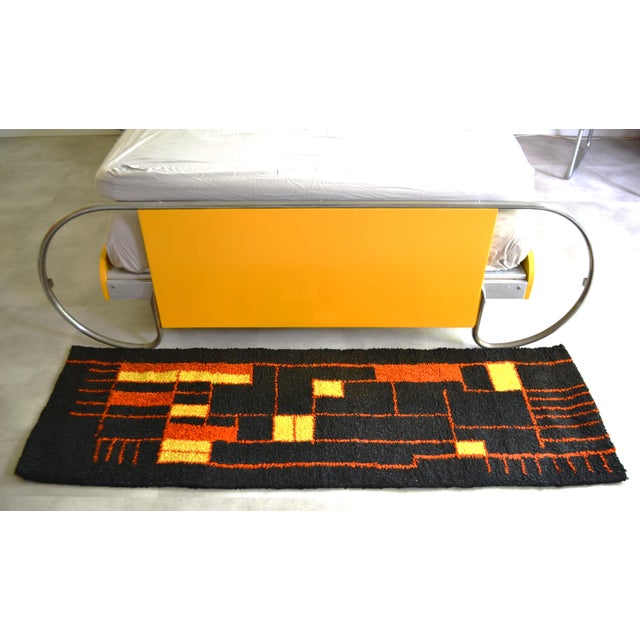 Bauhaus Modernist Rug, 1930s For Sale - Image 4 of 5