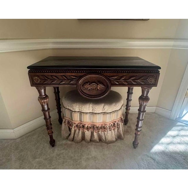 Wood High Style 1880s American Production Parlor Table For Sale - Image 7 of 7