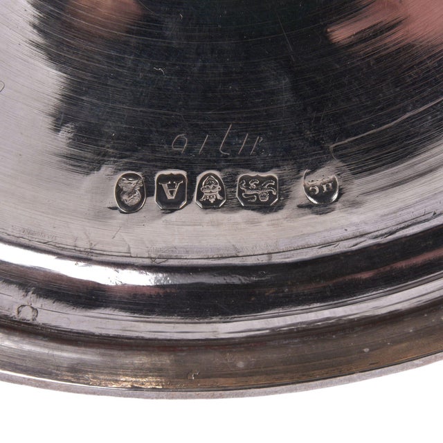 1796 Henry Chawnere & John Emes Sterling Silver Coffee Pot For Sale - Image 10 of 10