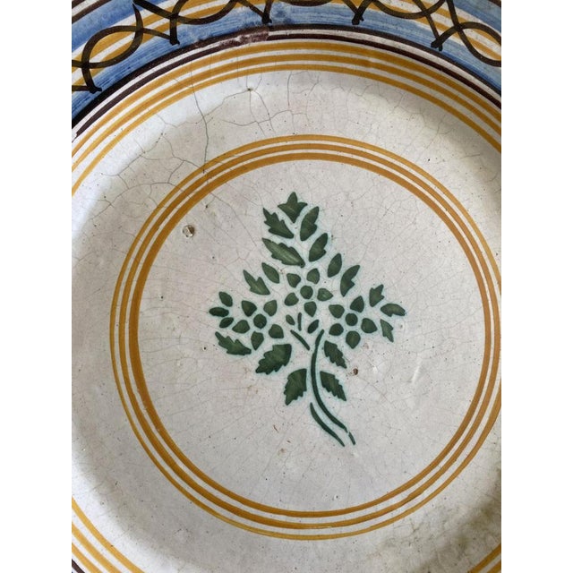 Antique Italian Ceramic Dish, 1700s For Sale - Image 9 of 15