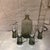 Mid-Century Modern Smoke Glass Decanter Set With Four Shot Glasses Scandinavian For Sale - Image 11 of 11