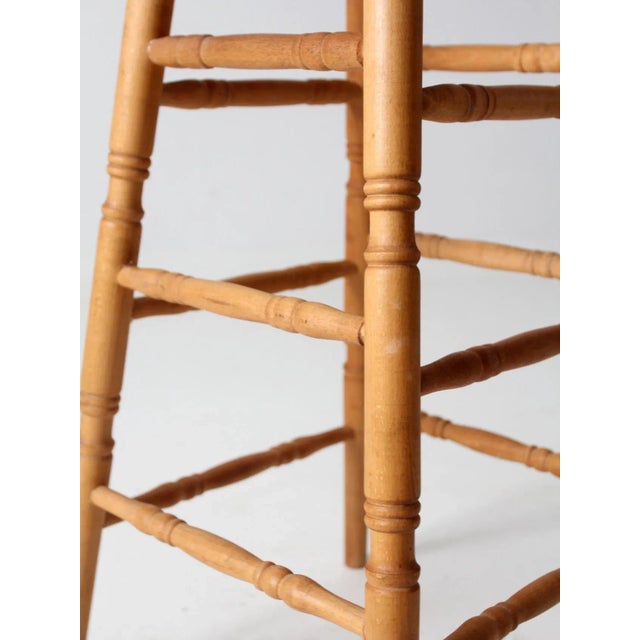 Vintage Union City Chair Co Stool For Sale - Image 10 of 12