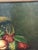Late 20th Century Large Hand-Painted Traditional Fruit Still Life Oil on Canvas in Ornate Carved Frame For Sale - Image 14 of 16