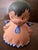 Late 20th Century Vintage 20th Century Hand Painted Terra Cotta Boy Angel Bell For Sale - Image 5 of 8
