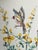 Italian Early 20th Century Italian Florentine Handpainted Tray With Flowers Bird Butterfly For Sale - Image 3 of 5