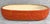 Late 20th Century Vintage Large Japanese Ceramic Orange Oval Bonsai Planter For Sale - Image 5 of 13