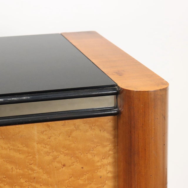 Vintage Sideboard in Walnut Veneer, 1940s For Sale - Image 5 of 13