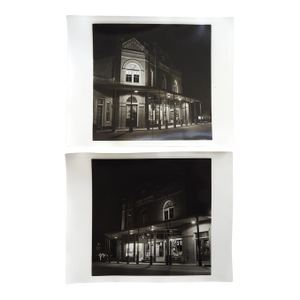 Late 20th Century Gruene Texas Evening Street Scene Photograph - A Pair
