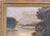 American 19th Century American Naive Folk Art Landscape Painting With Fishermen For Sale - Image 3 of 18