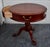 Pennsylvania House Mahogany Drum Table Vintage Pedestal Ball Claw Feet Side For Sale - Image 15 of 15