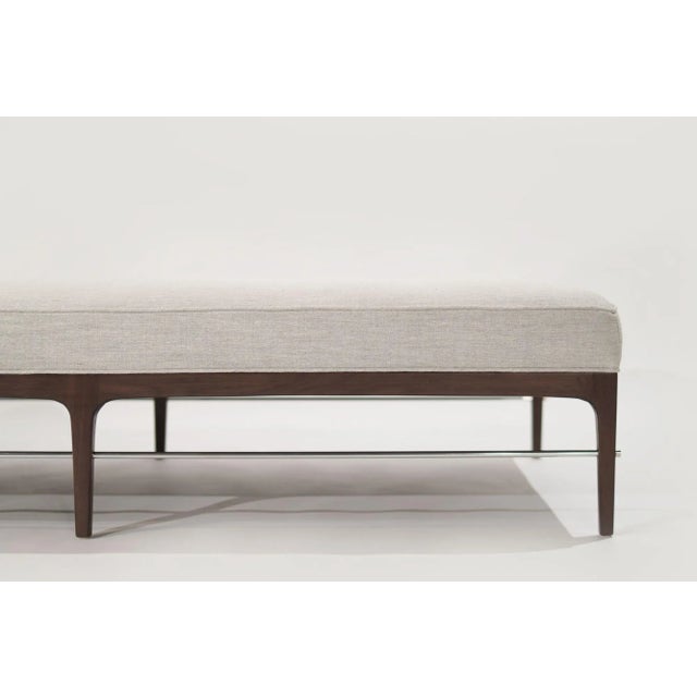 Baby Blue Linear Daybed in Dark Walnut Series 84 by Stamford Modern For Sale - Image 8 of 11