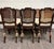 Wood Vintage French Country Louis XV Style Cane Back Cane Seat Dining Chairs For Sale - Image 7 of 11
