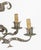 Hollywood Regency Foliate Form Tole Chandelier For Sale - Image 4 of 9