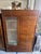 Cabinet with Chest of Drawers and Display Cabinet in Walnut, Early 1900s For Sale - Image 3 of 16