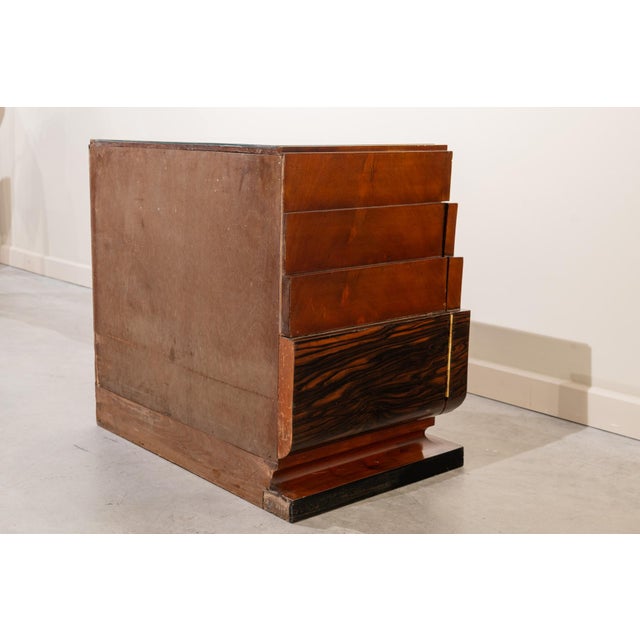 Art Deco Bedside Table, Cervigón, Spain, 1920s For Sale - Image 10 of 12