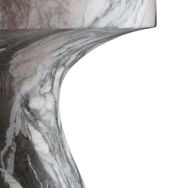 By Arteriors. Floor display, out of box, no damage. Tricky like trompe l’oeil this stunning table has a secret—though it...