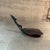 Contemporary 1960s Hand-Carved Indonesian Water Buffalo Horn Scoop Ornate Figural Ancestor Handle For Sale - Image 3 of 11