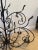 Shabby Chic Ironware International Whimsical 8- Light Chandelier For Sale - Image 3 of 5