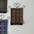 Mid 20th Century Mid 20th Century Small Amish Geometric Pattern Petite Hanging Needlepoints- Set of 5 For Sale - Image 5 of 8
