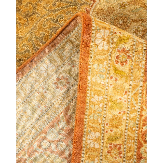 Mogul, One-of-a-Kind Hand-Knotted Area Rug - Brown, 8' 2" x 9' 10" For Sale In New York - Image 6 of 8