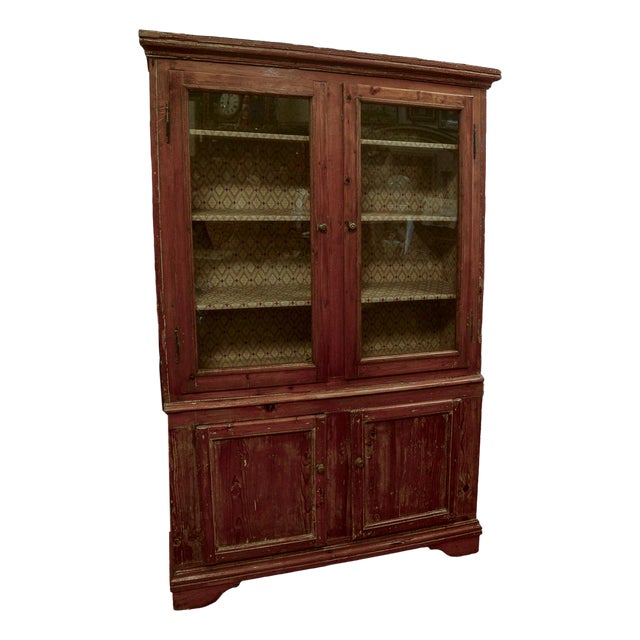 Rustic Cabinet in Fir Wood, Italy, 1800s For Sale
