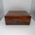 Neoclassical Vanity Box, Walnut with Inlays, Velvet Interior, from South Germany circa 1900. Solid walnut body. Lid inlaid...