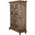 Baroque Antique Chamfered Baroque Votive Wood Cabinet, 1850 For Sale - Image 3 of 18