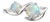 Ethiopian Opal Toi Et Moi Ring | 925 Sterling Silver Fire Opal Bypass Ring | October Birthstone Ring Us 7 (All Sizes Available) For Sale