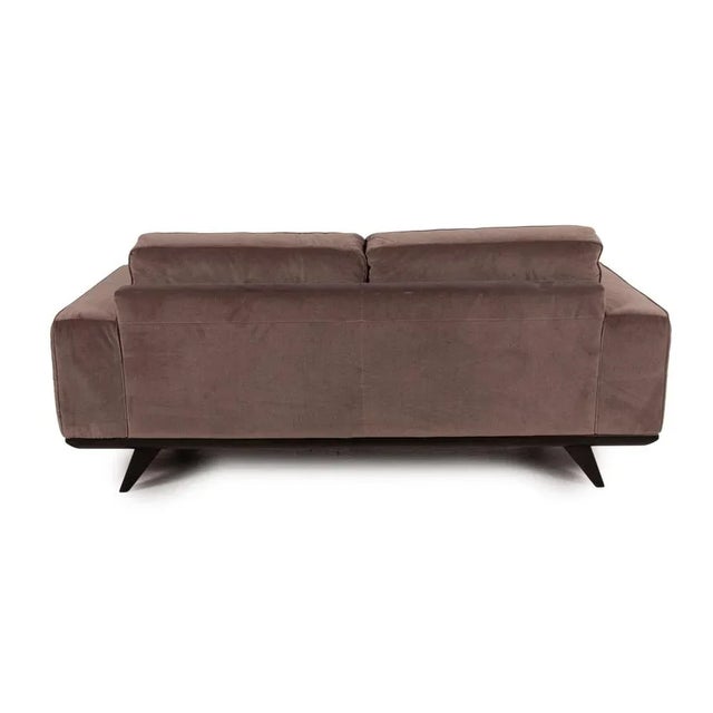 Audacia 2-Seater Sofa in Brown Fabric from Natuzzi For Sale - Image 9 of 11
