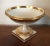 1810Vienna Porcelain Empire Tazza Bowl in White & Gold For Sale - Image 10 of 11