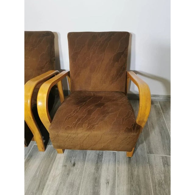 Set of Armchairs by K. Kozelka & A. Kropacek For Sale - Image 14 of 18