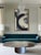 Modern Irregular Kaylee Coffee Table in Matte Silver For Sale - Image 4 of 7