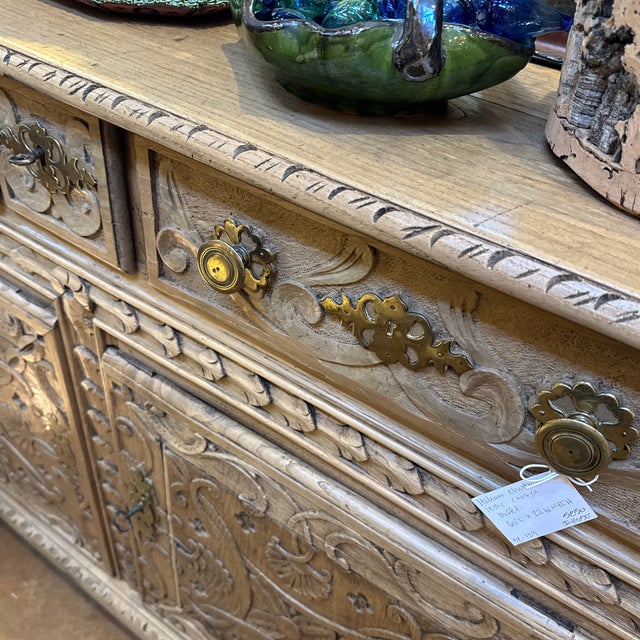 Italian Italian Chestnut Buffet For Sale - Image 3 of 7