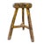Primitive Wooden Tripod Stool / Height 52 Cm For Sale - Image 5 of 18