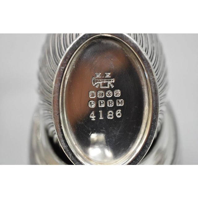 Antique James Dixon & Sons 4186 Victorian Silver Plated Tea Service Set - 4 PCS For Sale - Image 15 of 16