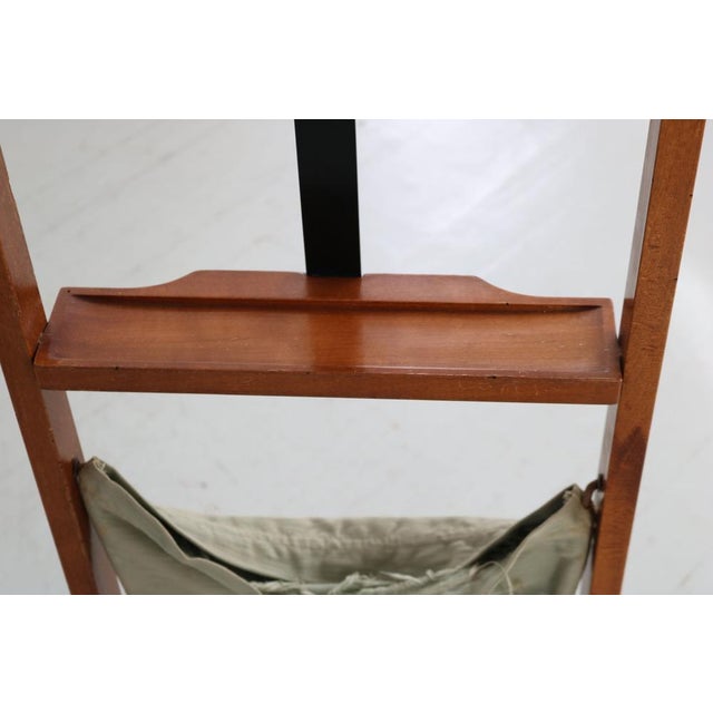 Valet in Beech with Wheels and Extendable Pole, 1950 For Sale - Image 11 of 18