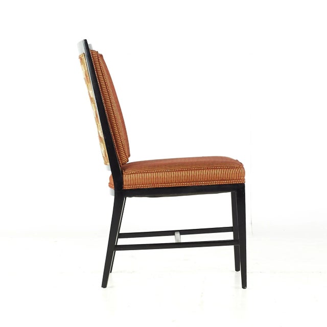 Paul McCobb Paul McCobb Style Mid Century Ebonized Dining Chairs - Set of 6 For Sale - Image 4 of 11