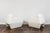 White Vintage Geometric Armchairs from LFM, Poland, 1970s, Set of 2 For Sale - Image 8 of 16