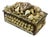 Antique Shell Art Jewelry Box For Sale