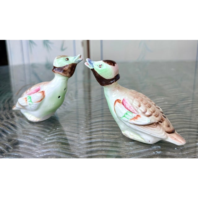 Duck, duck, green salt and pepper shakers1 Ok, it's not as catchy as the name of the popular child's game, but these hand...