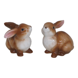Goebel Porcelain Mini Bunny Rabbits Figurine 4680b