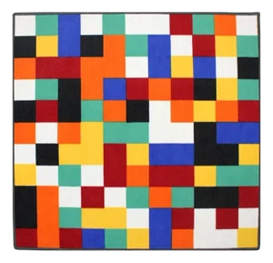 1024 Colors Tufted Rug by Gerhard Richter for Vorwerk, 1988