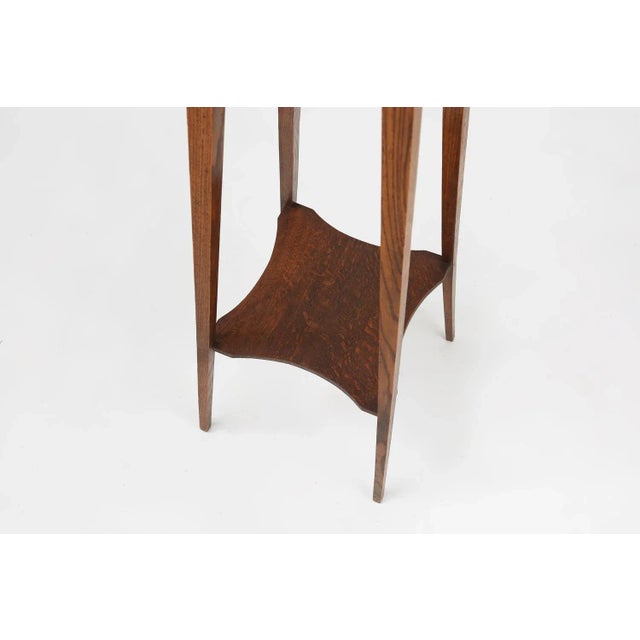 フランス アンティーク Console Oak Table テーブル Art Deco Piedestal or Console Table in Oak, France, 1940s